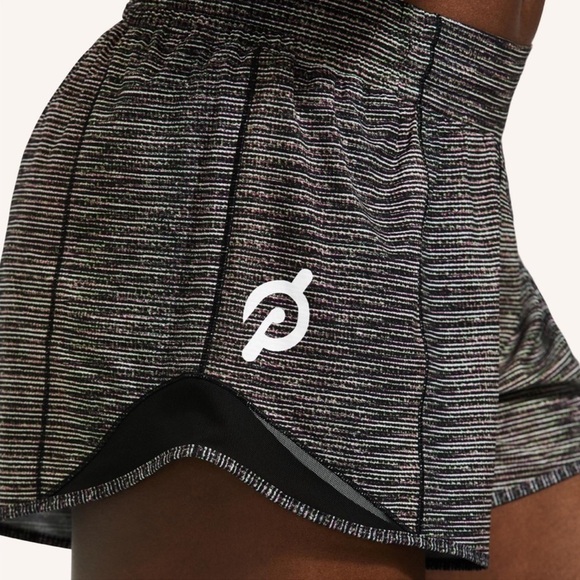 Lululemon Peloton Hotty Hot Athletic Shorts Special Edition Size 12 - Picture 1 of 13